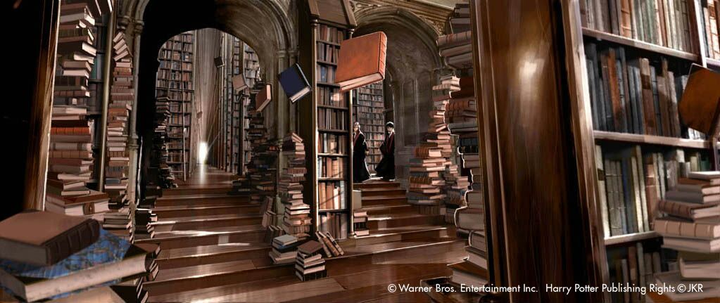 The Hogwarts Library Hih 